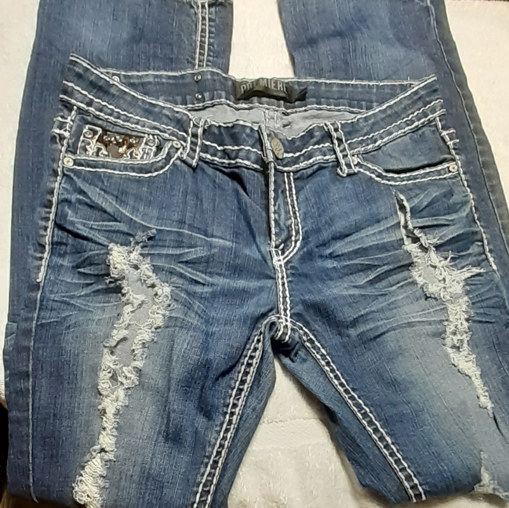 ❤ 3/$40 Rue 21 Premier jeans